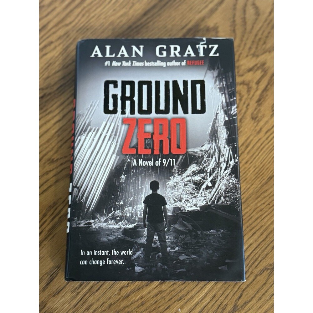 Ground Zero by Alan Gratz (2021 Hardcover), Scholastic Bestseller Book